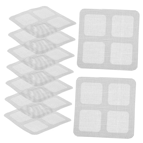 ETHZZLE 20stücke Haarfilter-Aufkleber Für Badezimmerabflüsse Selbstklebende Abflussfilter-Etiketten Anti- Dekoration Für Dusche Badewanne Und Küche Effektiver Haarschutz von ETHZZLE