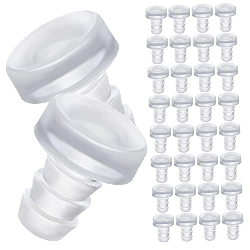 ETHZZLE 200Stücke Transparente PVC Stopp Stopper für Möbelpuffer Kollisionstisch Stoßdämpfer für Schranktüren und Schubladen Elastische und Selbstklebende Türstopper von ETHZZLE