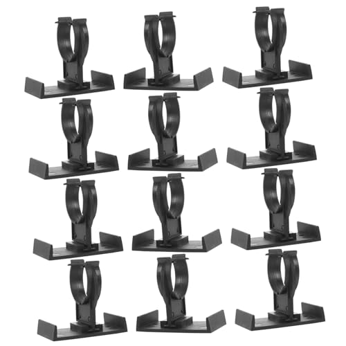 ETHZZLE Kunststoff Sockelclips für Schrankbeine Verstellbare Möbelbeinkappen Robust und Langlebig für Küchenmöbel Einfach zu Reinigen 20 Stück Packung von ETHZZLE