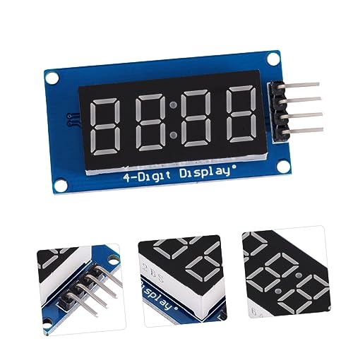 ETHZZLE 2stücke Stelliges Display-modul Mit Roter Gemeinsamer Anode Einstellbare Helligkeit Installieren Für Digitale Uhren Und Projekte ETHZZLE 2stücke Stelliges Display-modul Mit Roter Gemeinsamer Anode Einstellbare Helligkeit Installieren Für Digitale Uhren Und Projekte von ETHZZLE
