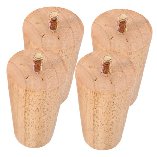ETHZZLE 4 Stück Massive Holz Möbelfüße Teiliges mit Schrauben Stabile Sofafüße Ersatz Verstellbare Sofabeine für Couch Schrank Bett und Stuhl Modernes Design Einfache Montage ETHZZLE 4 Stück Massive Holz Möbelfüße Teiliges mit Schrauben Stabile Sofafüße Ersatz Verstellbare Sofabeine für Couch Schrank Bett und Stuhl Modernes Design Einfache Montage von ETHZZLE