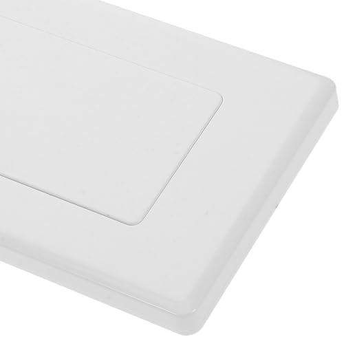 ETHZZLE 4 Stück Wandabdeckplatten für Elektrokästen Leere Steckdosenabdeckungen für Anschlusskästen Installieren Schützt Kabel vor Verschmutzung für Zuhause und Büro ETHZZLE 4 Stück Wandabdeckplatten für Elektrokästen Leere Steckdosenabdeckungen für Anschlusskästen Installieren Schützt Kabel vor Verschmutzung für Zuhause und Büro von ETHZZLE