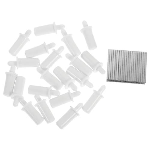 ETHZZLE 40 Stück Teiliges Rollladen Reparaturset aus Edelstahl und Kunststoff Langlebige Lamellenklammern und Fensterladen-pins Robustes Ersatzset für Beschädigte Jalousien Einsetzbar für von ETHZZLE