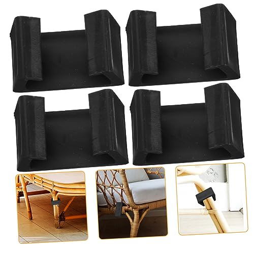 ETHZZLE 4Stücke Robuster Stuhlclip Kreative Möbelklammer für Rattanmöbel für Wohnzimmer Schlafzimmer und Büro Einfacher Einsatz ohne Rückstände von ETHZZLE