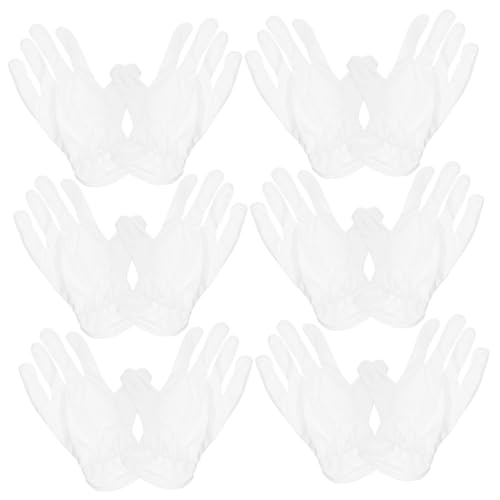 ETHZZLE 6 Paare Mikrofaserschutzhandschuhe für Schmuckinspektion Wiederverwendbare Antistatische Handschuhe Komfortabel Atmungsaktiv für Männer und Frauen ETHZZLE 6 Paare Mikrofaserschutzhandschuhe für Schmuckinspektion Wiederverwendbare Antistatische Handschuhe Komfortabel Atmungsaktiv für Männer und Frauen von ETHZZLE
