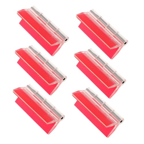 ETHZZLE 6 Stück Selbstklebende Scharniere Starke Adhäsion Einsetzbar für Möbel und Bastelprojekte Transparent für Aquarien und Reparaturen ETHZZLE 6 Stück Selbstklebende Scharniere Starke Adhäsion Einsetzbar für Möbel und Bastelprojekte Transparent für Aquarien und Reparaturen von ETHZZLE