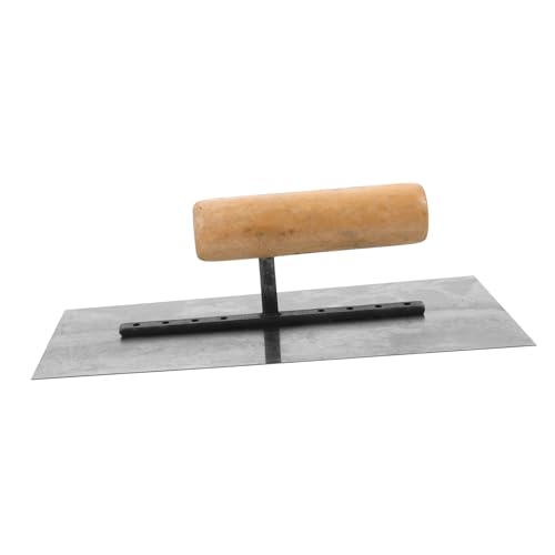 ETHZZLE Betonfinisher Werkzeug mit Holzgriff Professionelle Maurerkelle für Putzarbeiten Vielseitig Einsetzbar für Glätten und Wandbearbeitung ETHZZLE Betonfinisher Werkzeug mit Holzgriff Professionelle Maurerkelle für Putzarbeiten Vielseitig Einsetzbar für Glätten und Wandbearbeitung von ETHZZLE