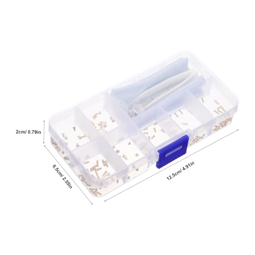 ETHZZLE Brillen Reparatur Kit mit Schrauben und Schraubendreher Robustes Brillenbügel Schrauben Zubehör Tragbares Eyeglass Repair Werkzeug mit Aufbewahrungsbox Geeignet für Sonnenbrillen von ETHZZLE