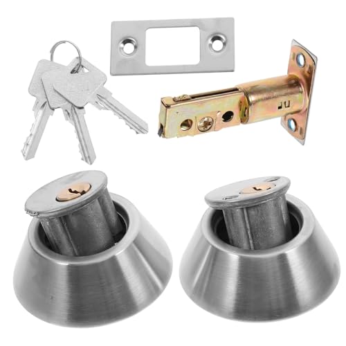 ETHZZLE Doppeltes Edelstahl Türschloss mit Beidseitigem Zylinderriegel Kompatibles Riegelschloss für Türen Robustes Privacy Deadbolt Schloss für Badezimmer und Küchen ETHZZLE Doppeltes Edelstahl Türschloss mit Beidseitigem Zylinderriegel Kompatibles Riegelschloss für Türen Robustes Privacy Deadbolt Schloss für Badezimmer und Küchen von ETHZZLE
