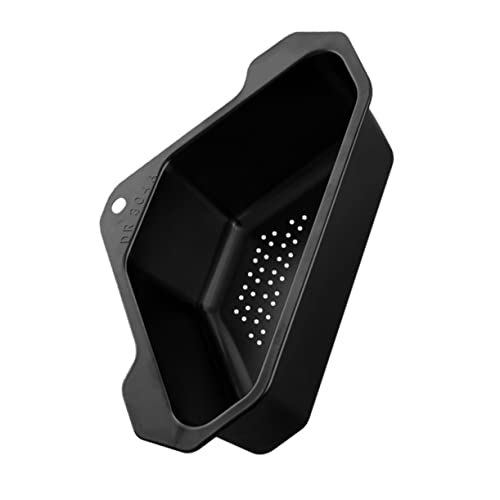 ETHZZLE Dreieckiger Spülbecken Abflusskorb Praktischer Strainer Für Küchenschwämme Und Lebensmittelreste Platzsparend Und Rostfrei Für Waschbecken-Ecken ETHZZLE Dreieckiger Spülbecken Abflusskorb Praktischer Strainer Für Küchenschwämme Und Lebensmittelreste Platzsparend Und Rostfrei Für Waschbecken-Ecken von ETHZZLE