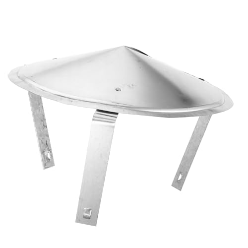 ETHZZLE Edelstahl Schornsteinabdeckung Regenhaube Für Kaminrohre Wind Und Installieren Langlebig Und Robust Für Garten Und Kamin ETHZZLE Edelstahl Schornsteinabdeckung Regenhaube Für Kaminrohre Wind Und Installieren Langlebig Und Robust Für Garten Und Kamin von ETHZZLE