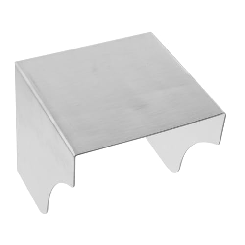 ETHZZLE Edelstahl Splash Proof Doorbell Cover 125mm Wetterfeste Abdeckung Für Außen Türklingeln Und Steckdosen Robuster Regenschutz Für Klingel Und Wallbox von ETHZZLE