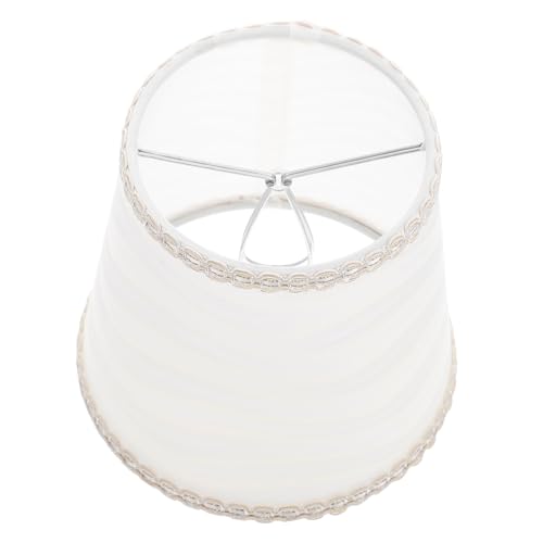 ETHZZLE Europäischer Stoff-lampenschirm Schlichtes Design Dekorative Lichtabdeckung Vielseitig für Tisch- Steh Pendelleuchten Gemütliche Beleuchtung für Wohnzimmer und Schlafzimmer von ETHZZLE