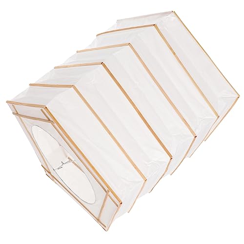 ETHZZLE Faltbarer Weißer Papier Lampenschirm Pentagramm Form Dekorativer Lampenschirm aus Bambus für Hängende Deckenleuchten Leicht zu Installieren Augenschonend und Wohnliches Licht ETHZZLE Faltbarer Weißer Papier Lampenschirm Pentagramm Form Dekorativer Lampenschirm aus Bambus für Hängende Deckenleuchten Leicht zu Installieren Augenschonend und Wohnliches Licht von ETHZZLE