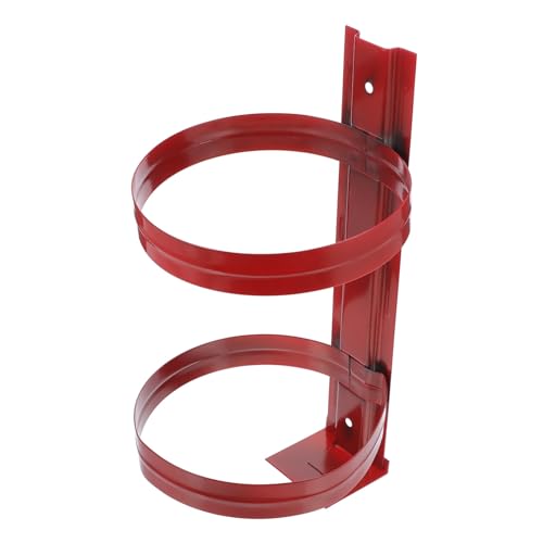 ETHZZLE Feuerlöscher Wandhalterung aus Robustem Eisen Belastbarer Halter zur Wandmontage Praktische und Langlebige Feuerlöscherbefestigung für Zuhause und Büro Einfache Installation von ETHZZLE