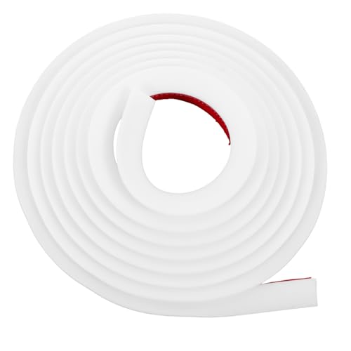 ETHZZLE Flexibler Tpe Dichtungsstreifen Selbstklebend Wasserdamm für Dusche Bad und Küche Nass-trocken Trennung Wasserschutz Dusche Bodenabdichtung von ETHZZLE