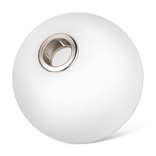 ETHZZLE Glaskugel Lampenschirm Ersatz für Deckenleuchte Durchmesser Weißes Design Dekorativer Kugelschirm für Wohnzimmer Schlafzimmer und ETHZZLE Glaskugel Lampenschirm Ersatz für Deckenleuchte Durchmesser Weißes Design Dekorativer Kugelschirm für Wohnzimmer Schlafzimmer und von ETHZZLE