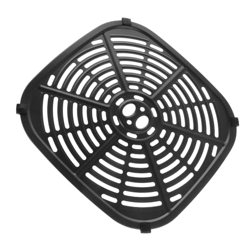 ETHZZLE Heißluftfritteusen Zubehör Ersatz Frittiertablett für Gleichmäßiges Grillplatte für Luftfritteuse mit Luftstromdesign für Köstliche Gerichte von ETHZZLE