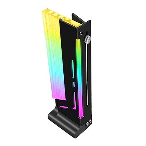 ETHZZLE Grafikartenhalterung Mit Magnet Und Argb Stabiler Gpu Stützrahmen Zur Vermeidung Von Verformungen Installieren Und rutschfest Für Pc-gehäuse ETHZZLE Grafikartenhalterung Mit Magnet Und Argb Stabiler Gpu Stützrahmen Zur Vermeidung Von Verformungen Installieren Und rutschfest Für Pc-gehäuse von ETHZZLE