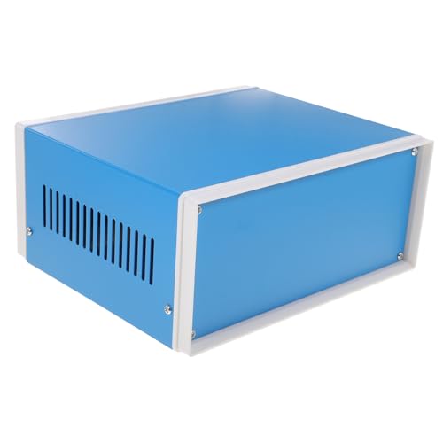 ETHZZLE Metallgehäuse Elektrische Anschlussdose Projektbox Robustes DIY Gehäuse mit Matte Oberfläche und Stabilen Standfüßen für Elektronische Anwendungen ETHZZLE Metallgehäuse Elektrische Anschlussdose Projektbox Robustes DIY Gehäuse mit Matte Oberfläche und Stabilen Standfüßen für Elektronische Anwendungen von ETHZZLE
