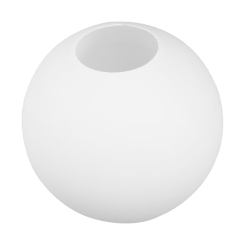 ETHZZLE Milchglas Kugel Lampenschirm Ersatz Pendelleuchten Abdeckung Deckenventilator Licht Abdeckung Wandleuchte Schirm für Elegantes Heim und Büro Einfache Installation von ETHZZLE