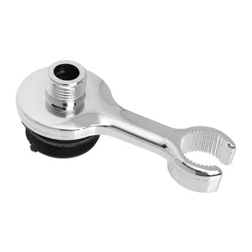 ETHZZLE Shower Nozzle Holder Fixing Base für Shampoo Bett Höhenverstellbar Glatte Oberfläche Geeignet für Friseursalon Badezimmer Hotel Kompatibel mit Meisten Duschköpfen von ETHZZLE
