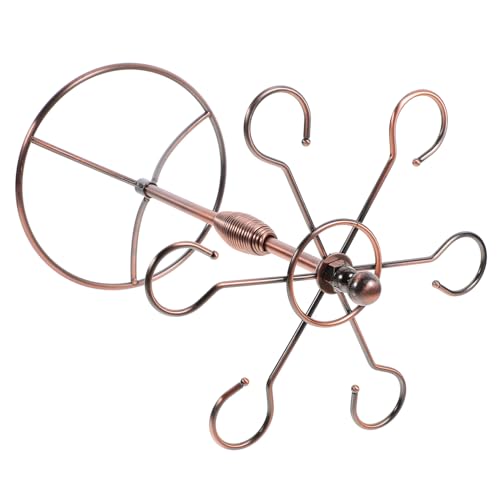 ETHZZLE Stabiler Weinregal Glashalter aus Eisen Verdrehter Drahtbecherhalter zum Aufhängen Platzsparendes Vielseitiges Weinglashänger für Zuhause Bar und Restaurant ETHZZLE Stabiler Weinregal Glashalter aus Eisen Verdrehter Drahtbecherhalter zum Aufhängen Platzsparendes Vielseitiges Weinglashänger für Zuhause Bar und Restaurant von ETHZZLE