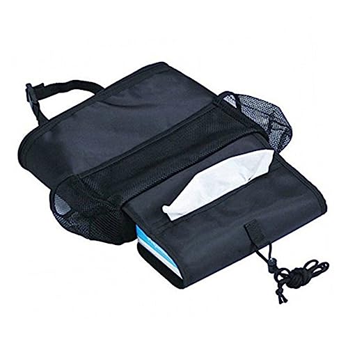 ETHZZLE Thermotasche Für Autositze Wärmedämmungstasche Isoliertasche Reise-aufbewahrungstasche Sitzkühltasche Auto-sitzlehnen-organizer Schwarz Maße von ETHZZLE