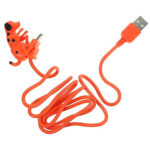 ETHZZLE Lustiges Hund Ladegerät Kabel Tragbares Type Ladekabel Für Smartphones Kleine Hunde Robuste Und Langlebige Datenübertragung Für Stressfreies Laden von ETHZZLE