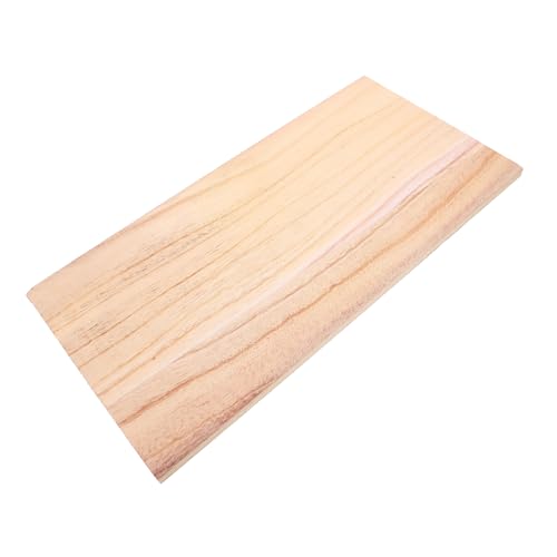 ETHZZLE Unfertiges Holzbrett 40 x 20 cm -Heimdekor Kleiderschrank -Holzhandwerk -Holz -Brett Bastelmaterial rechteckig für Möbelstile ETHZZLE Unfertiges Holzbrett 40 x 20 cm -Heimdekor Kleiderschrank -Holzhandwerk -Holz -Brett Bastelmaterial rechteckig für Möbelstile von ETHZZLE