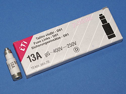 ETI 10x NEOZED E14 D01 Metall Schmelzsicherung 13A IEC 60269 ETI 10x NEOZED E14 D01 Metall Schmelzsicherung 13A IEC 60269 von Sdove