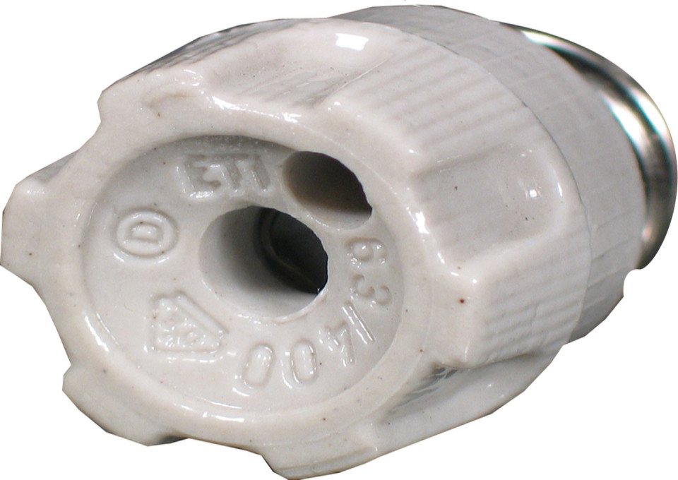ETI Montagezubehör ETI 002232003 - Porzellan-Schraubkappe KN D02 passend für Schraubkappe von ETI