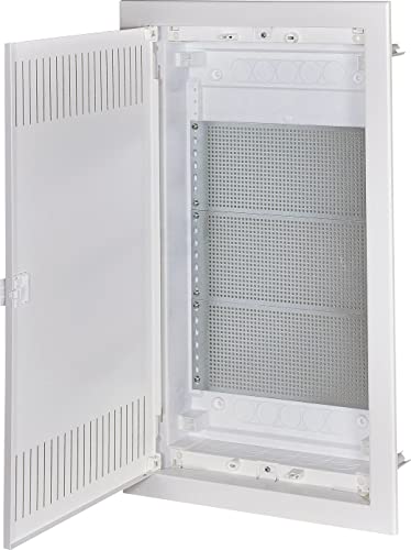 Kommunikationsverteiler Multimediaverteiler Unterputz Verteiler Stahltür IP30 (592 x 346 x 92) von ETI