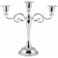 Ast Kerzenhalter Vintage Metall Kerzenhalter for Hochzeit Home Decor Tisch (Color : Silver) von ETING
