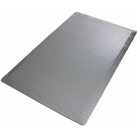 ETM - Anti-Ermüdungsmatte HeavyDuty Diamond Grau 90 x 305 cm von ETM