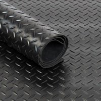 Gummi-Bodenbelag Mit Tränenblech-Struktur 150 x 500 cm Gummi-Bodenbelag Mit Tränenblech-Struktur 150 x 500 cm von ETM