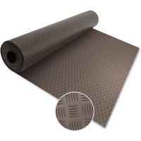PVC-Bodenbelag Diamond Cut Braun 120 x 350 cm von ETM