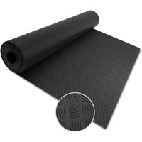 PVC-Bodenbelag Diamond Cut Schwarz 120 x 150 cm von ETM