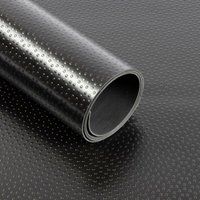 ETM - PVC-Bodenbelag Dots Schwarz 120 x 100 cm von ETM