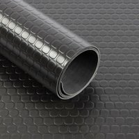 PVC-Bodenbelag Square Schwarz 120 x 200 cm von ETM