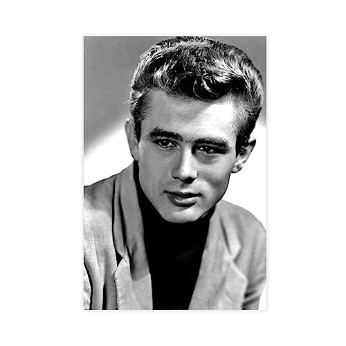 Ames Dean Vintage Foto – Retro Wandkunst – James Dean Fotodruck – Old Hollywood Elegant Poste Leinwand Poster Schlafzimmer Dekor Sport Landschaft Büro Zimmer Dekor Geschenk ungerahmt 30 x 45 cm von ETOMEY