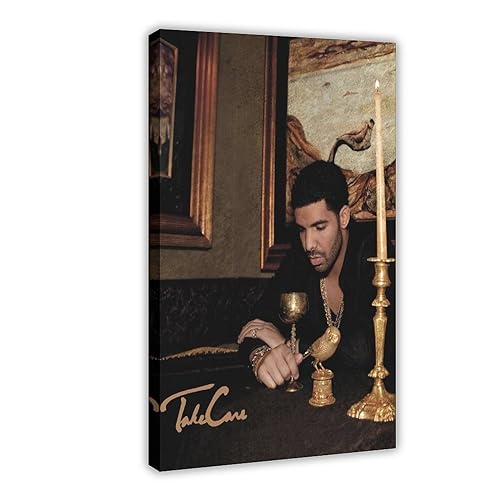 ETOMEY Drake Take Care 2011 Album-Poster, Leinwand, Poster, Schlafzimmer, Dekoration, Sport, Landschaft, Büro, Raumdekoration, Geschenk, Rahmen-Stil, 20 x 30 cm von ETOMEY