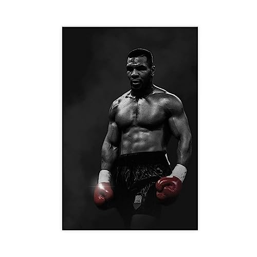 ETOMEY Mike Tyson Kunstdruck, Leinwand, Poster, Schlafzimmer, Dekoration, Sport, Landschaft, Büro, Raumdekoration, Geschenk, 50 x 75 cm von ETOMEY