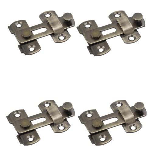 ETOPARS Klapptür-Schieberiegel aus Edelstahl für Riegelschlösser für antike Scheunentore, 4 Stück von ETOPARS