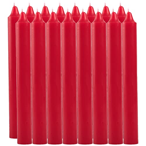 Stabkerzen Rote, Leuchterkerzen 16 Stück Ohne Duft Länge 17.5 cm Stabkerzen Rote, Leuchterkerzen 16 Stück Ohne Duft Länge 17.5 cm von Etrexonline