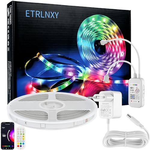 Alexa LED Strip 10m, Wifi LED Band RGB LED Stripes LED Fairy Lights Musik Sync, Tuya App Arbeitet mit Google Assistant, LED Strips DIY Benutzerdefinierter Szenenmodus Schlafzimmer Küche Partei von ETRLNXY