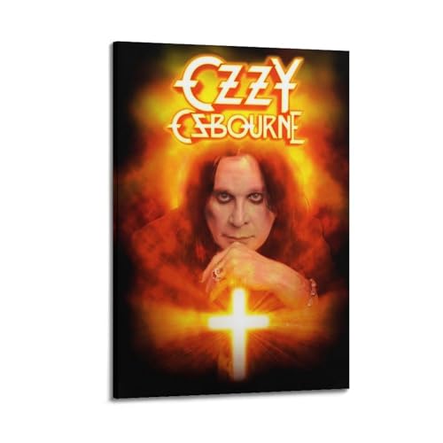 ETRVBDUB Ozzy Osbourne Poster, dekoratives Gemälde, Leinwand, Wandposter und Kunstdruck, moderne Familienschlafzimmer-Dekoration, Poster, 50 x 75 cm ETRVBDUB Ozzy Osbourne Poster, dekoratives Gemälde, Leinwand, Wandposter und Kunstdruck, moderne Familienschlafzimmer-Dekoration, Poster, 50 x 75 cm von ETRVBDUB