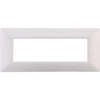 Kompatible Abdeckrahmen Bticino Matix 6 module Kunststoff satiniert weiße Farbe Kompatible Abdeckrahmen Bticino Matix 6 module Kunststoff satiniert weiße Farbe von ETTROIT