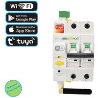 Ettroit - wifi smart schutzschalter 2P 32A automatische rückstellung mit app tuya 3DIN von ETTROIT