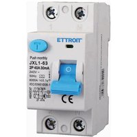 ETTROIT JX324064 Reiner Differentialschalter 2P 40A 30mA 220V-6KA KLASSE A von ETTROIT